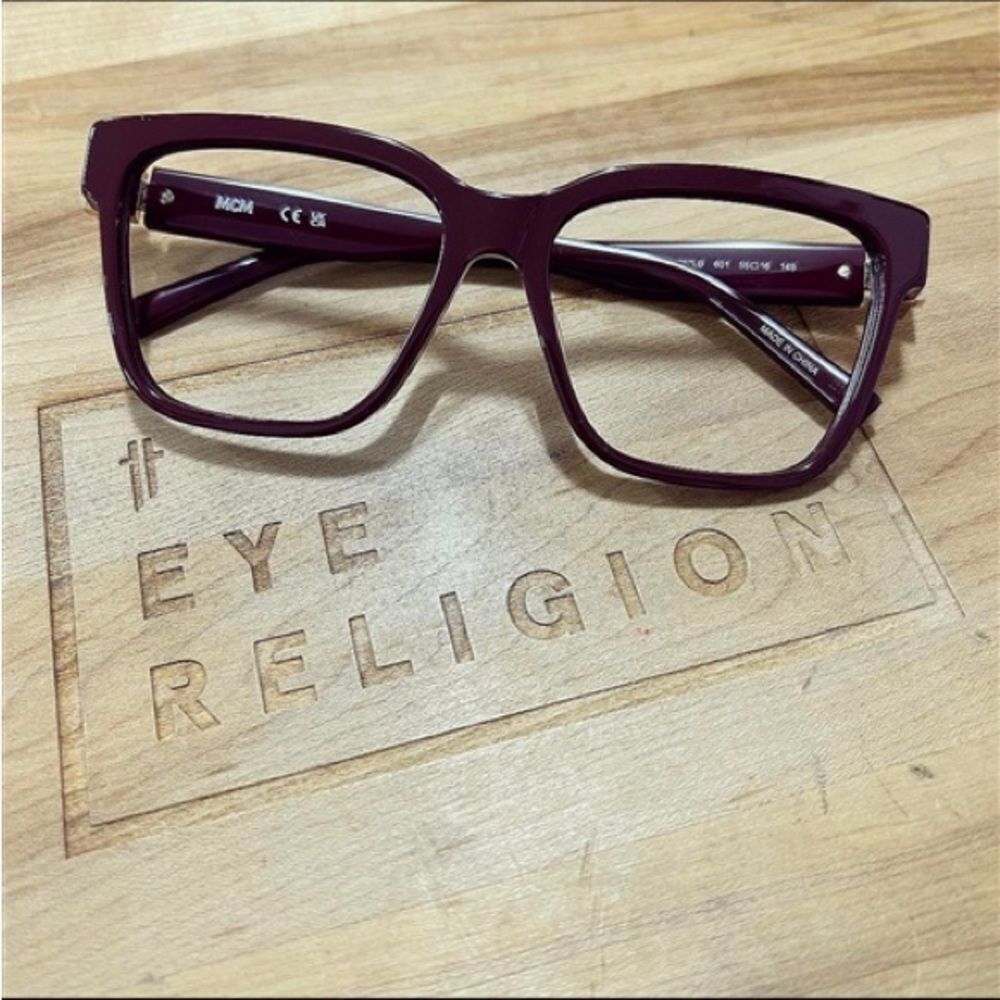 MCM 2727 Deep Burgundy Glasses